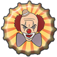 Bottlecap: Psycho Clown by rudeboyskunk