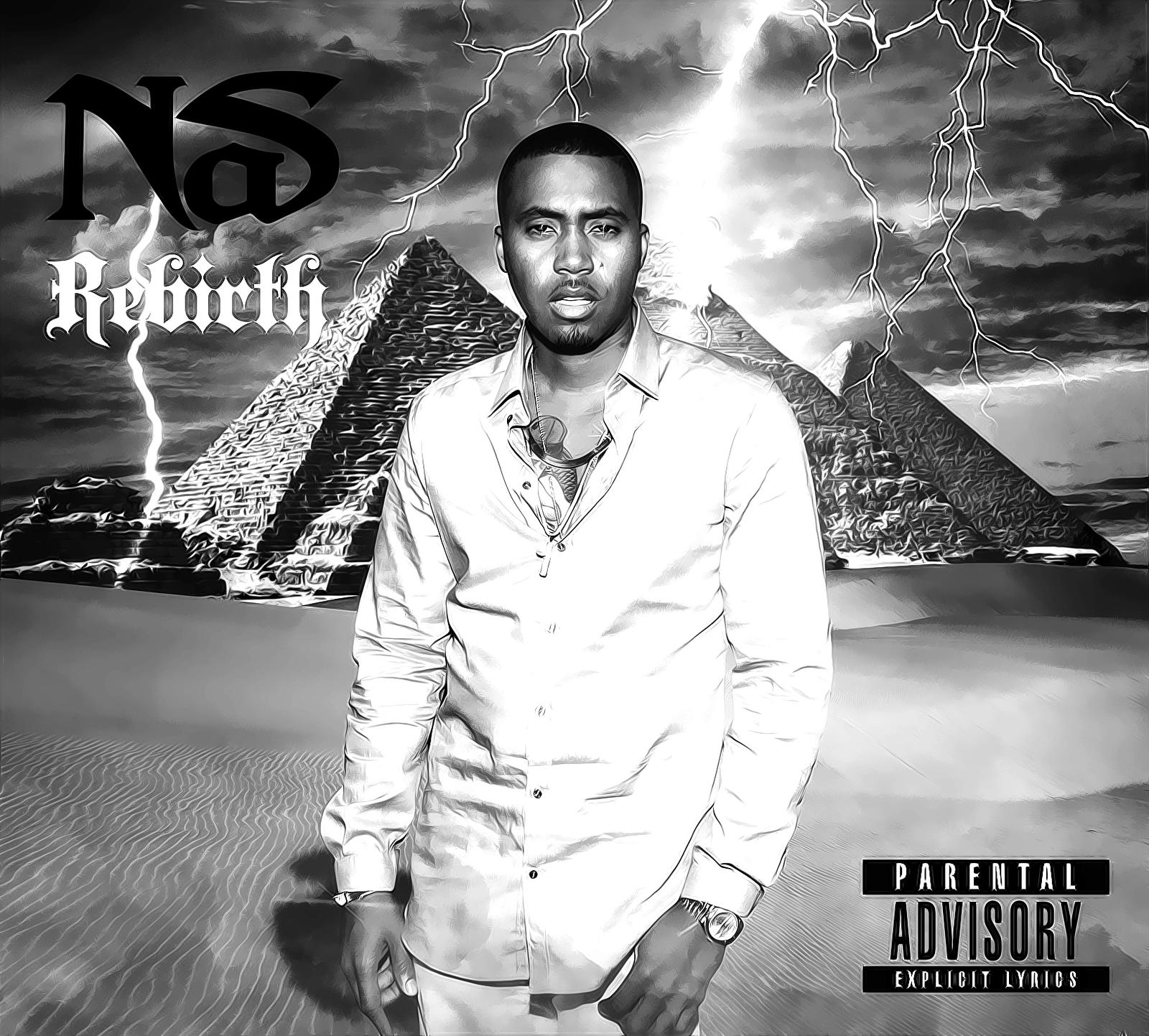 Nas Album Cover Design (BnW) by brandinwhall on DeviantArt
