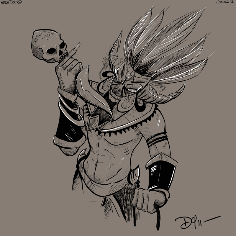 Diablo 3 - Witch Doctor - Commissioned