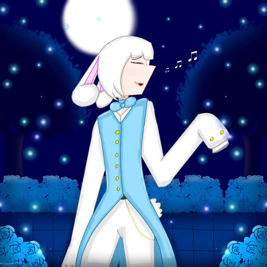 ( White rabbit boy version ) by firefoxhuntergirl on DeviantArt