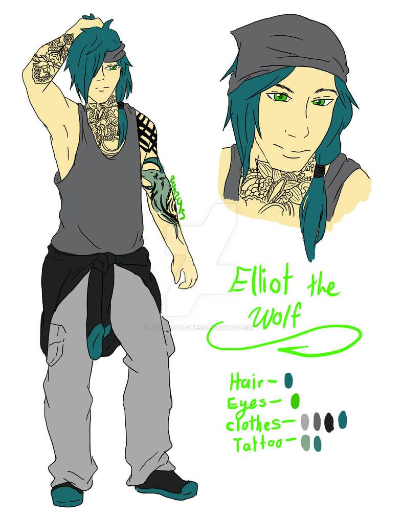 Elliot human form by PaperLullabies on DeviantArt