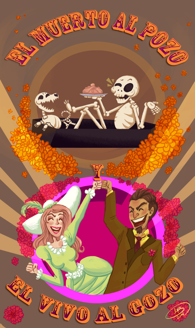 El muerto al pozo y el vivo al gozo by LobataBojorquez on DeviantArt