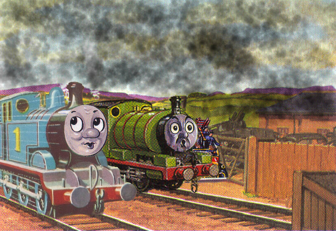 Thomas, Percy and Old Slow Coach (RWS) by IamDavid99 on DeviantArt
