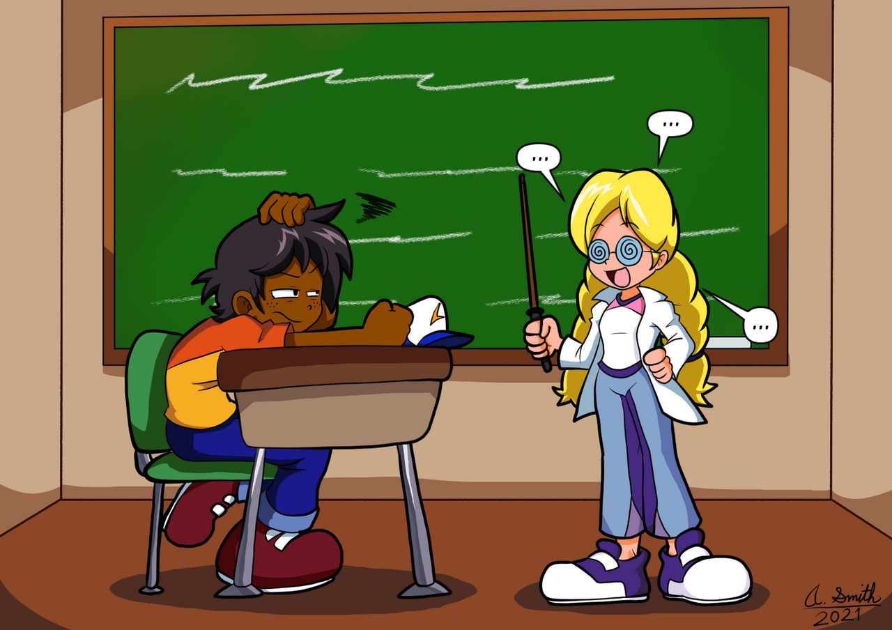 Professor Penny by ArrowDS64 on DeviantArt