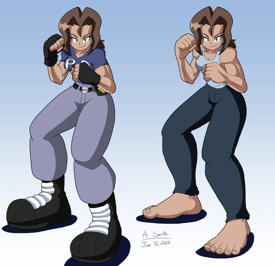 Susan Ready 2 Rumble by ArrowDS64 on DeviantArt