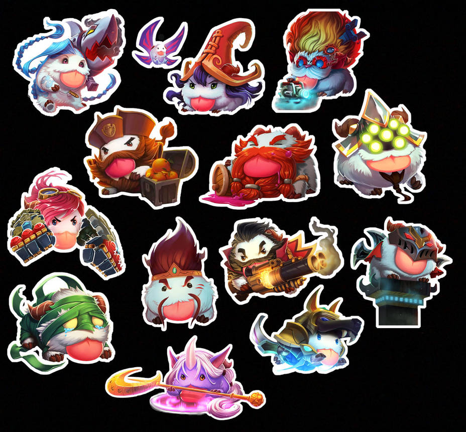 league of legends stickers by LZCCreations on DeviantArt