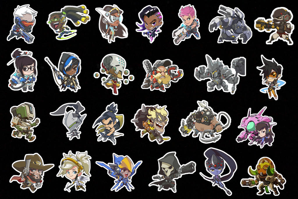 Overwatch Frogger Sticker Overwatch stickers by LZCCreations on DeviantArt