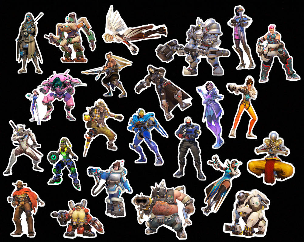 Overwatch Frogger Sticker Overwatch stickers by LZCCreations on DeviantArt