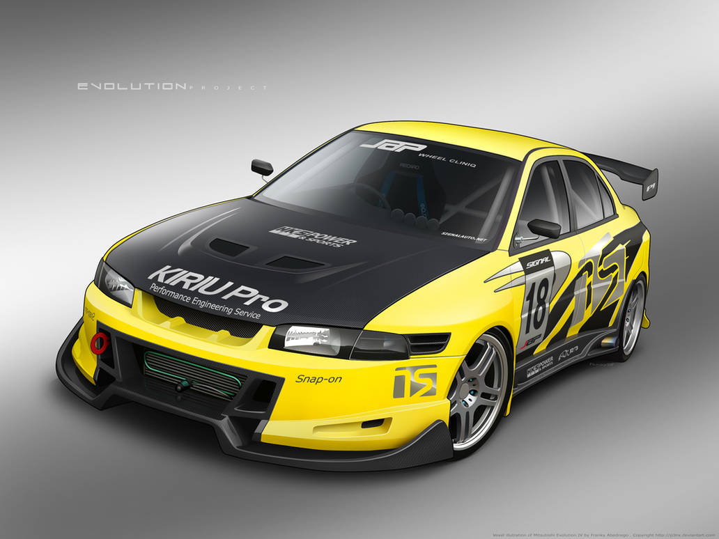 Evolution IV Toon by p3nx on DeviantArt