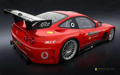 Ferrari 575 GTC Toon