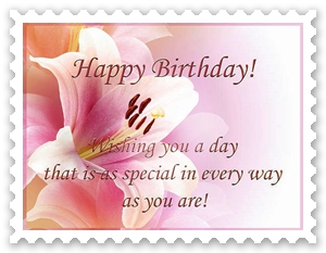 Happy Birthday Greeting Card