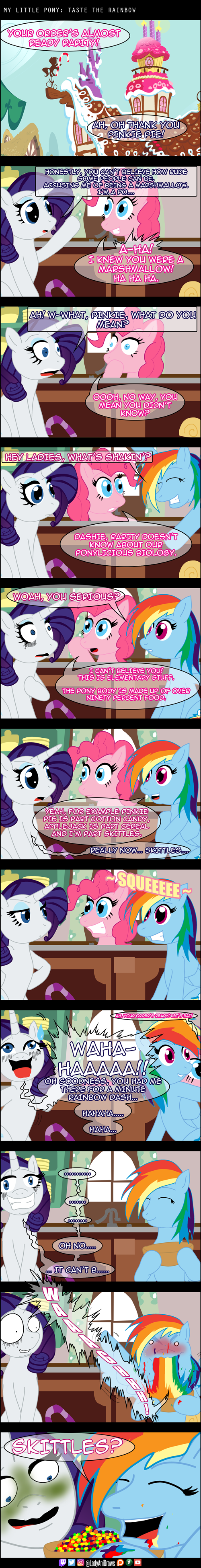 MLP: Taste the Rainbow -COMIC-