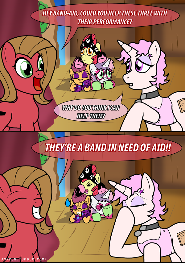 Ask Pun Pony: Band-aid (#192)