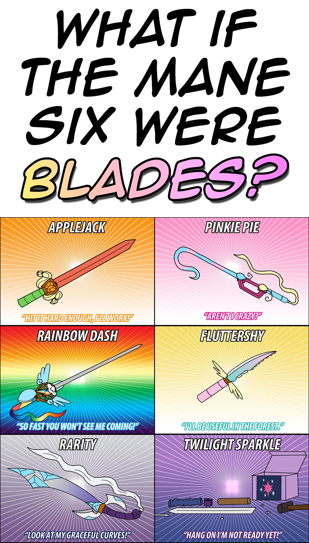 Mane 6 Weapons