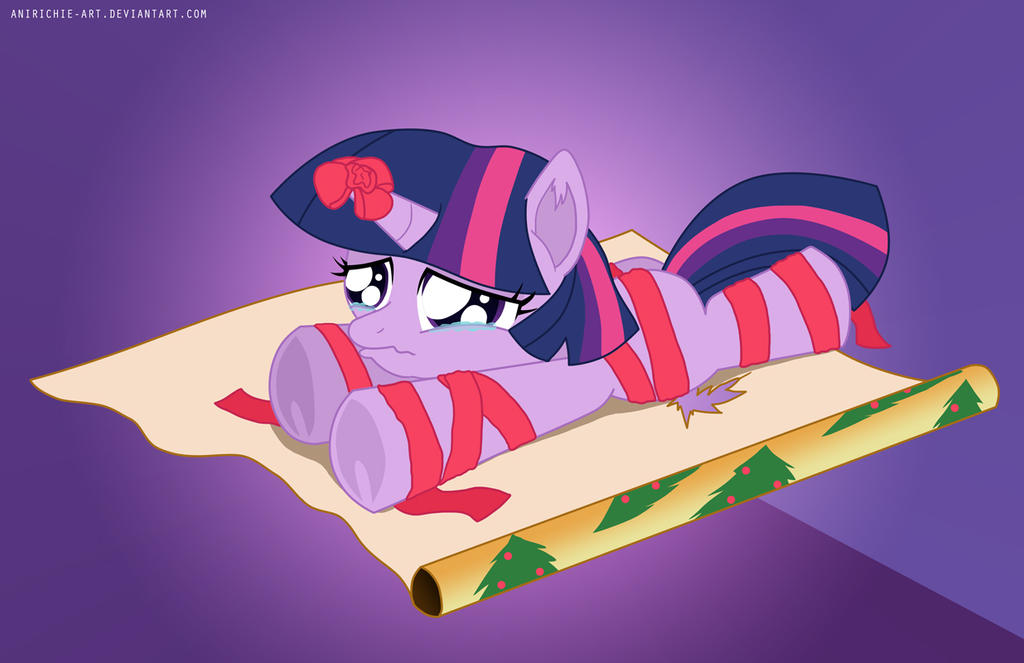 Mlp Wrapped MLP ATG: Wrap Battle (Day 10) by LadyAniDraws on DeviantArt