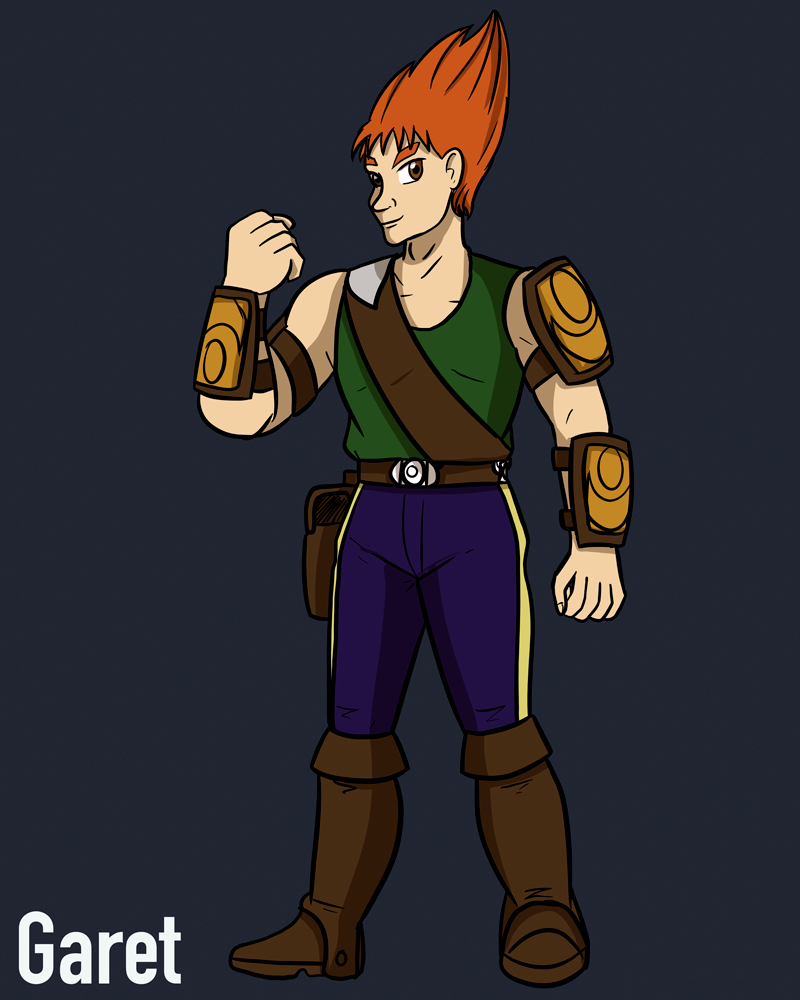 Garet (Creda Character Art)