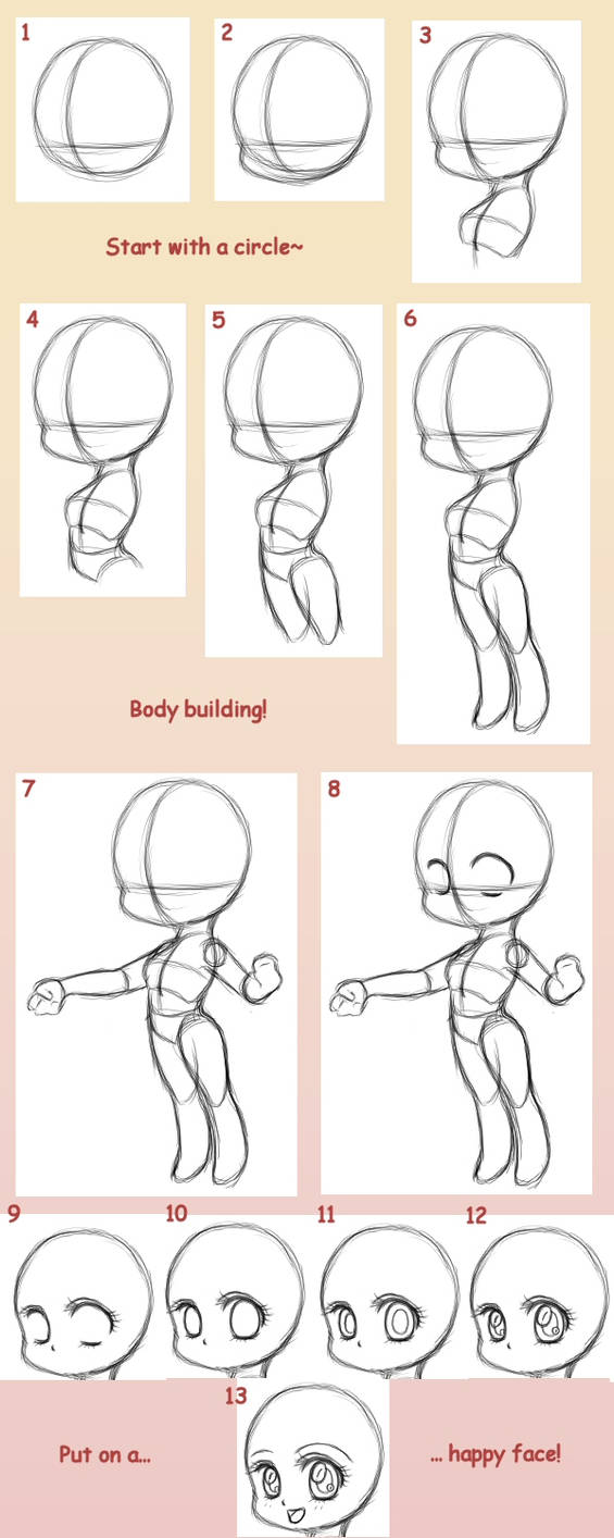 Chibi Tutorial - 2 by mooncats5 on DeviantArt