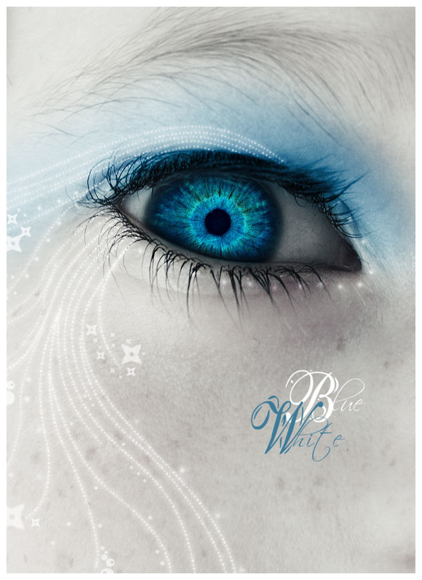 Eyes - Blue White