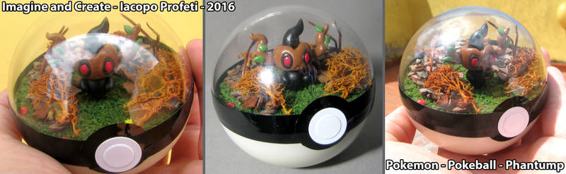 Pokemon - Pokeball - Phantump