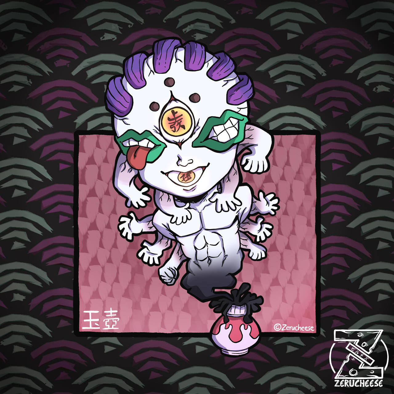 Upper Moon Gyokko Chibi By Zerucheese On Deviantart