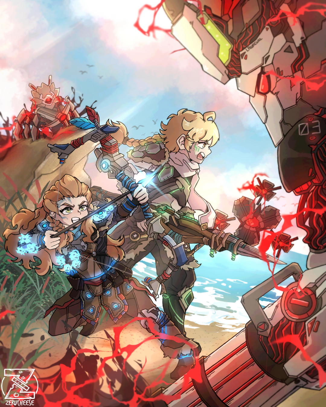 Horizont X Horizon X Genshin Impact by zerucheese on DeviantArt