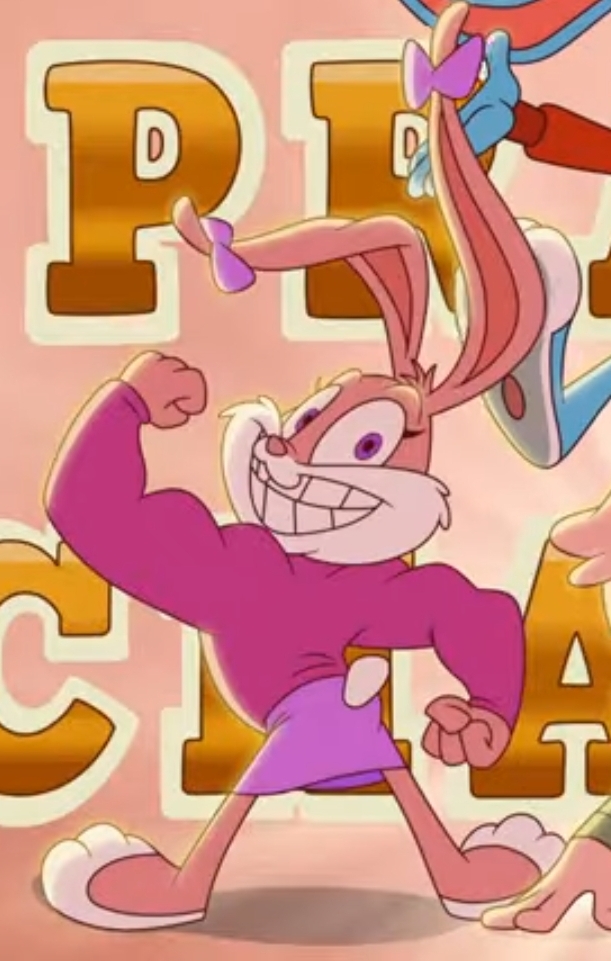 Babs bunny flex from tiny Toon looniversity by V1kt0r12 on DeviantArt