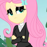Fluttershy (She's trying out a new look)