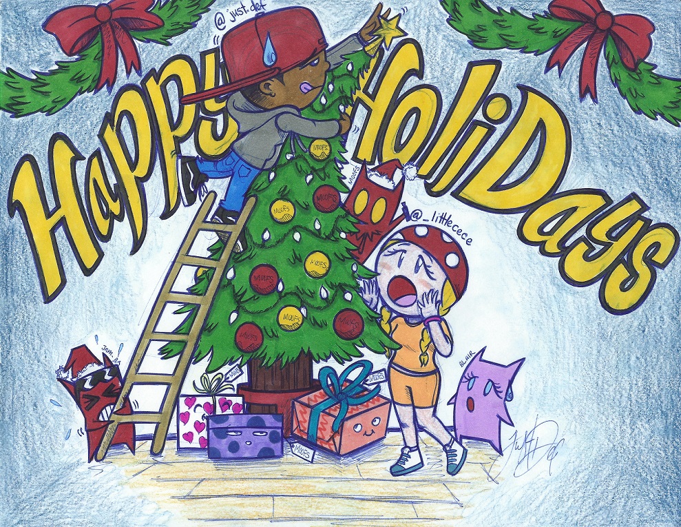 justDEF - Happy Holidays 15' [OCs]