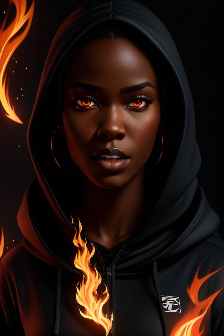 Fire Lady By AI VixenBimbos On DeviantArt 2023-08-16-fire-lady-by-doodlanne-on-deviantart