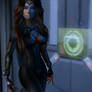 ME3: Tanji Brooks_Sneaking in Shepard Cabin :3