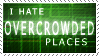 Overcrowded Places Stamp