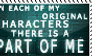 Original Characters Stamp
