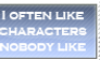 I often like characters Stamps
