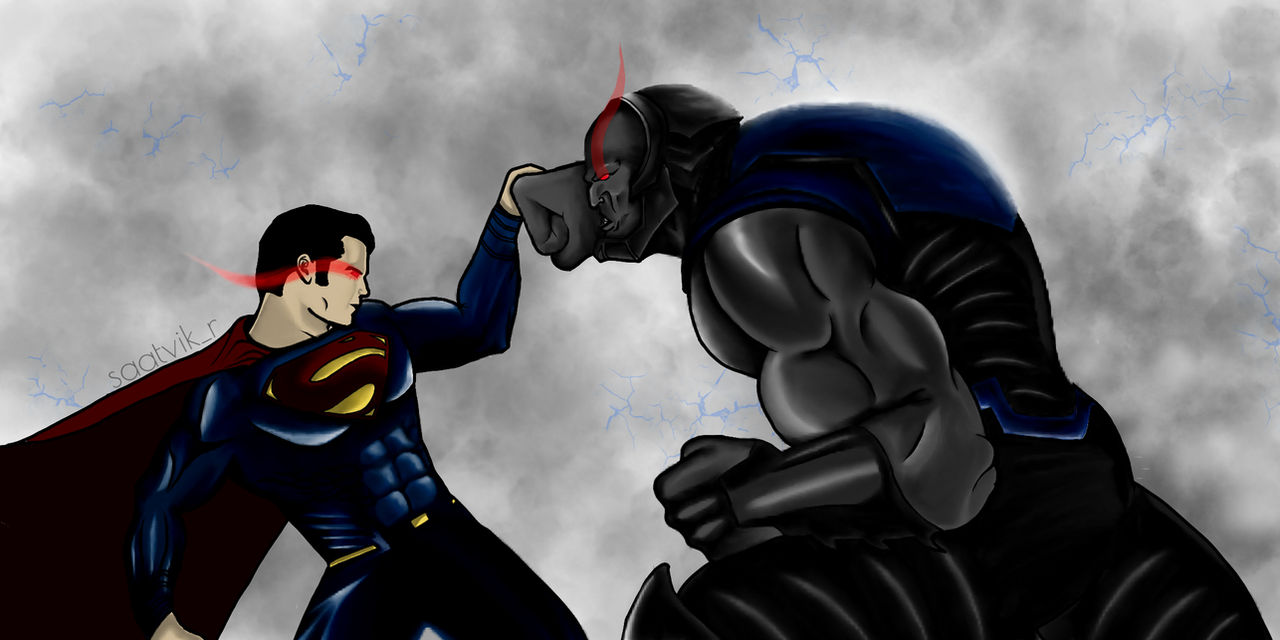 Superman Vs Darkseid by xacraj1996 on DeviantArt