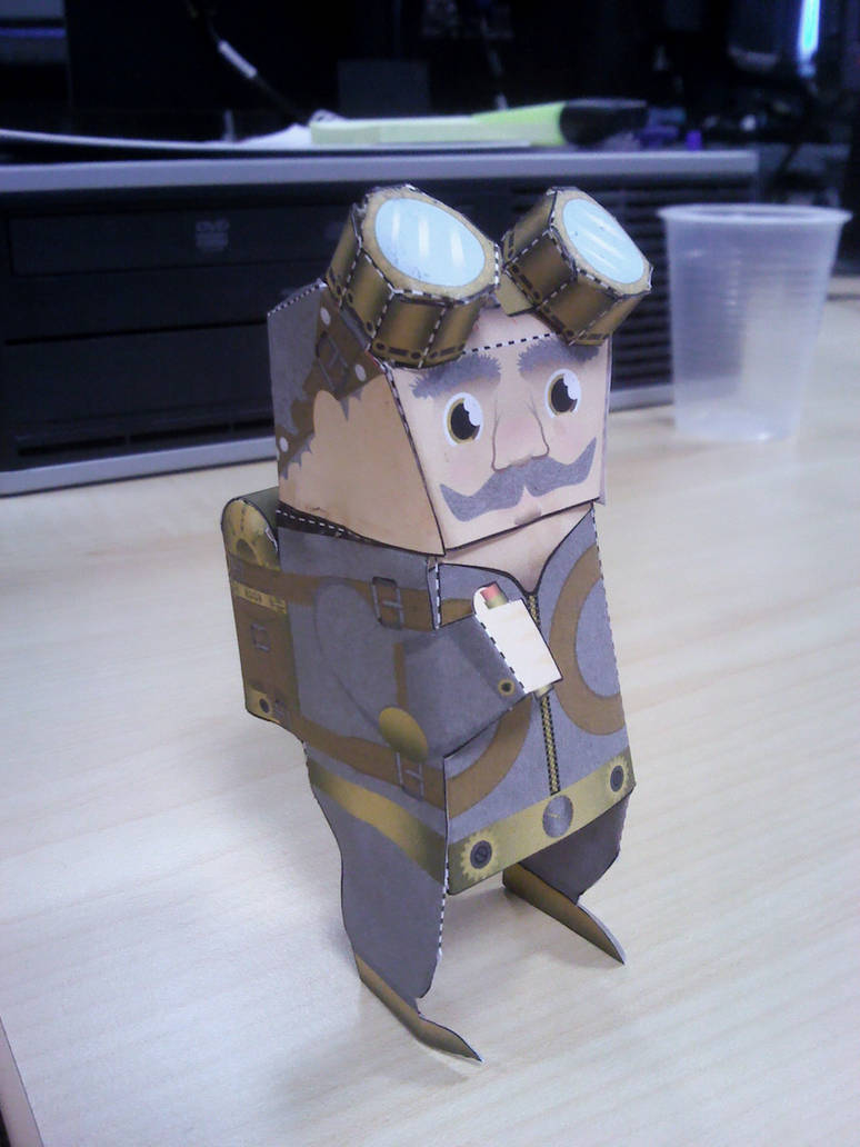 Steam Rider papercraft ! by Merengil on DeviantArt