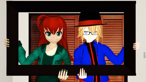 MMD Framed - Flanna and Carolus