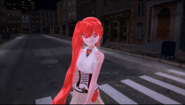 MMD UTAU Yobanashi Deceive {Yozane Iimo}