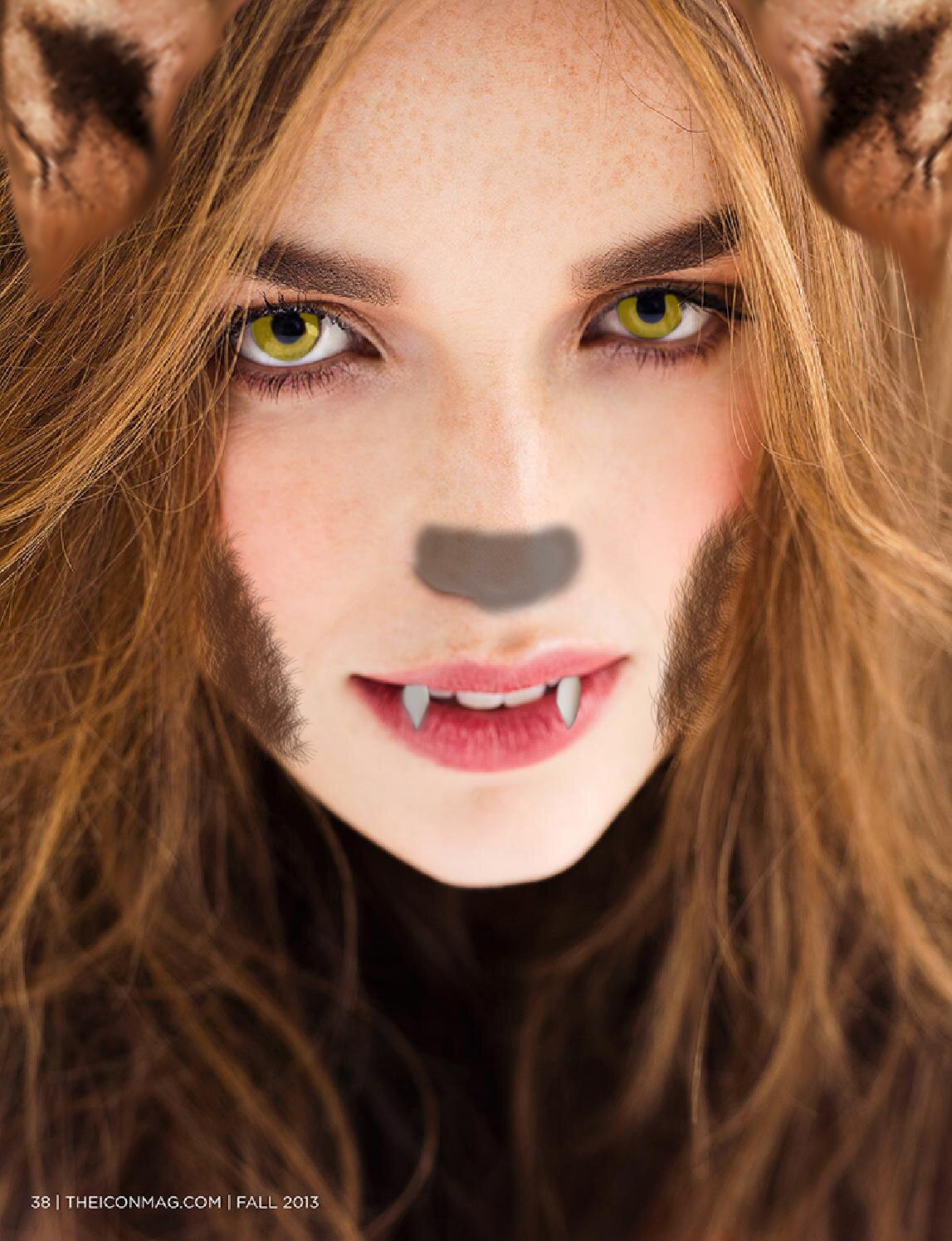 Elizabeth Henstridge Werewolf by Mendgarner on DeviantArt