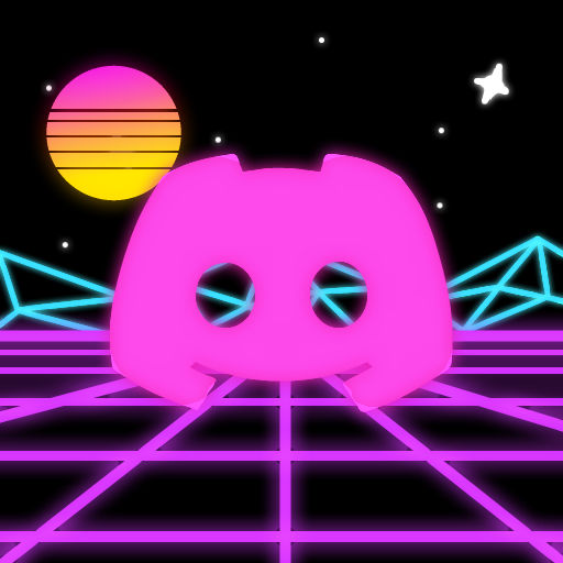 Synthwave Discord Avatar (Free to Use) by TripleChocWaffl on DeviantArt