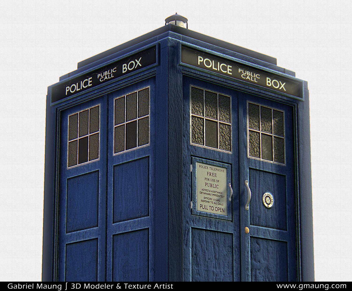 Newbury TARDIS Close Up