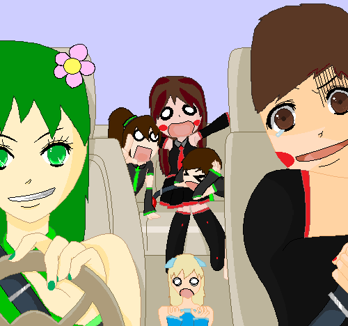 Vocaloid: Car ride