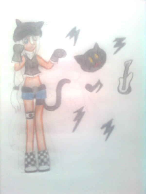 Rocker Cat by moonlightbanya23 on DeviantArt
