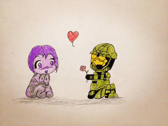 Master chief and Cortana