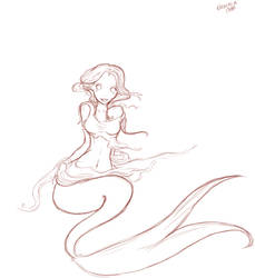 Mermaid Sketch