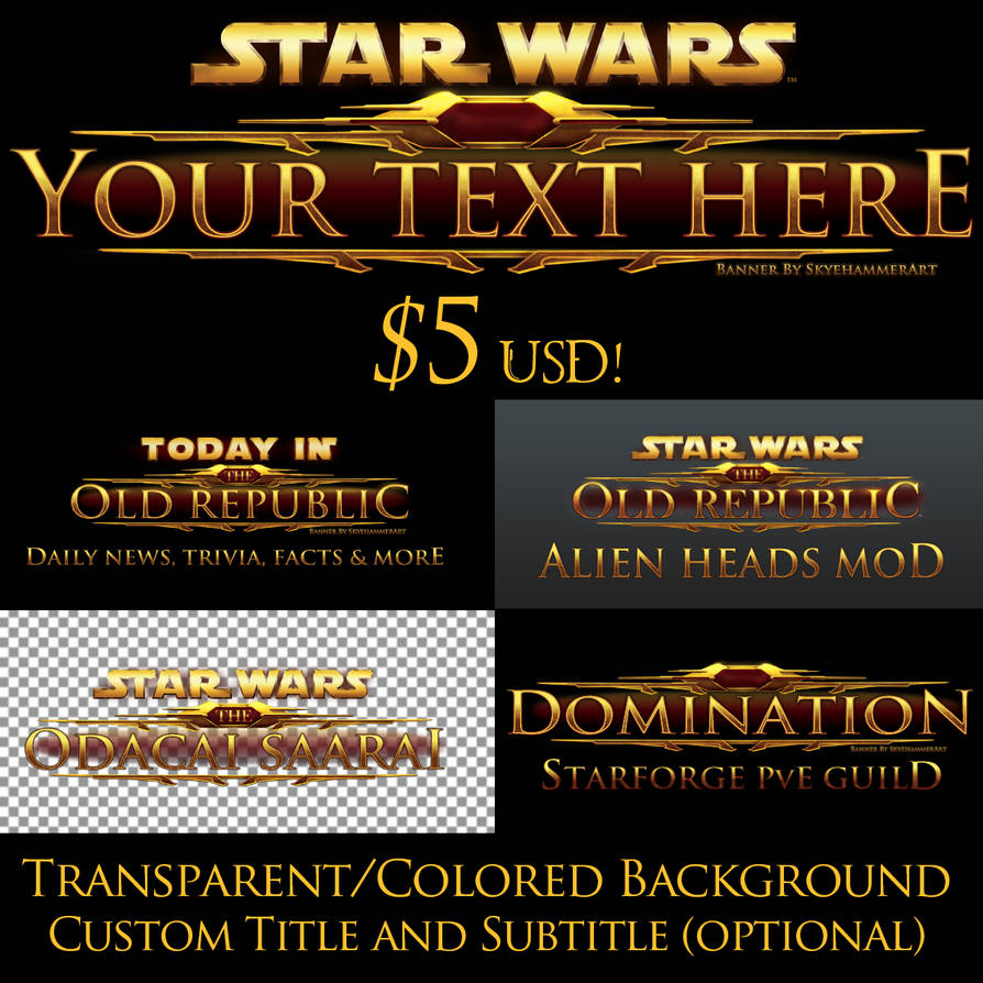Custom SWTOR Logo Sheet by SkyeHammer on DeviantArt