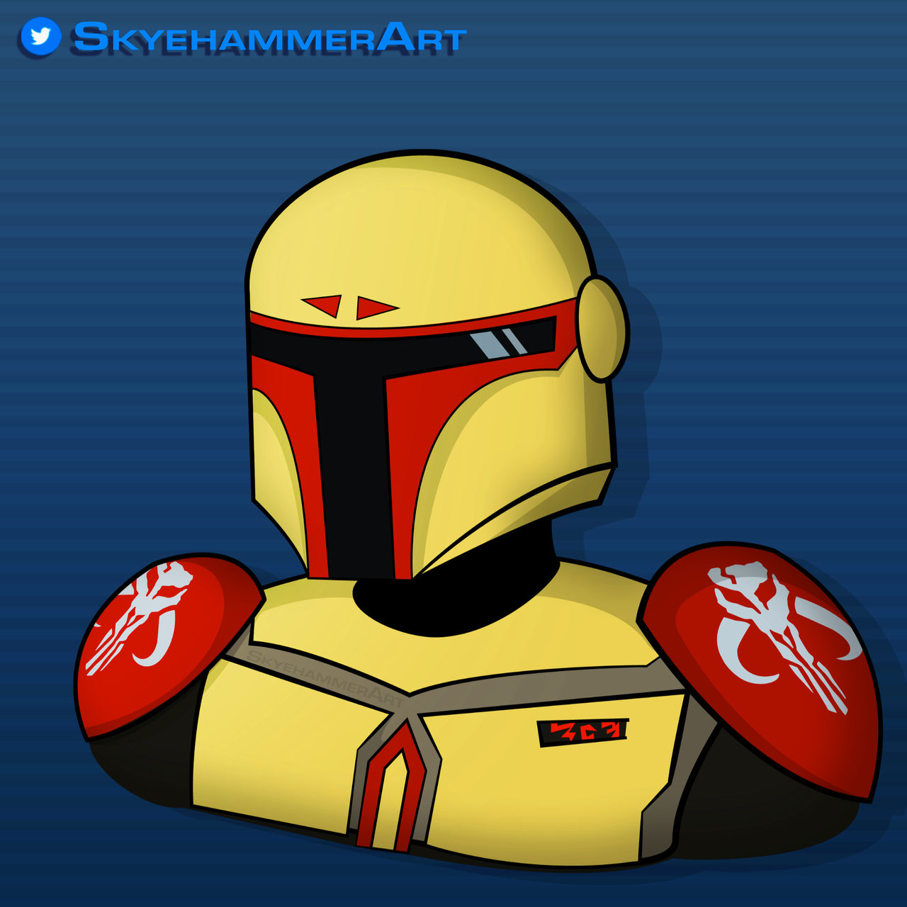 Mandalorian Mythosaur Hunter by SkyeHammer on DeviantArt