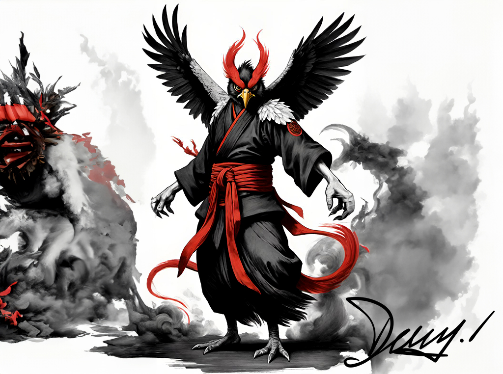 Tengu by DarioFernandez on DeviantArt