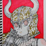 Warrior woman sketch