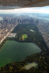 Flying Over Central Park