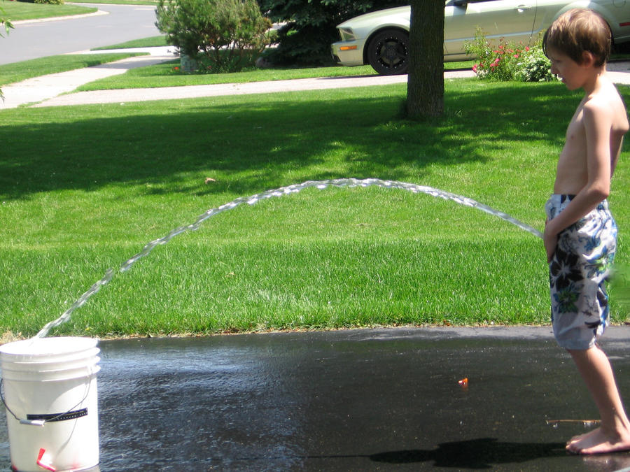 Best of Pissing in a bucket a bucket in Pissing
